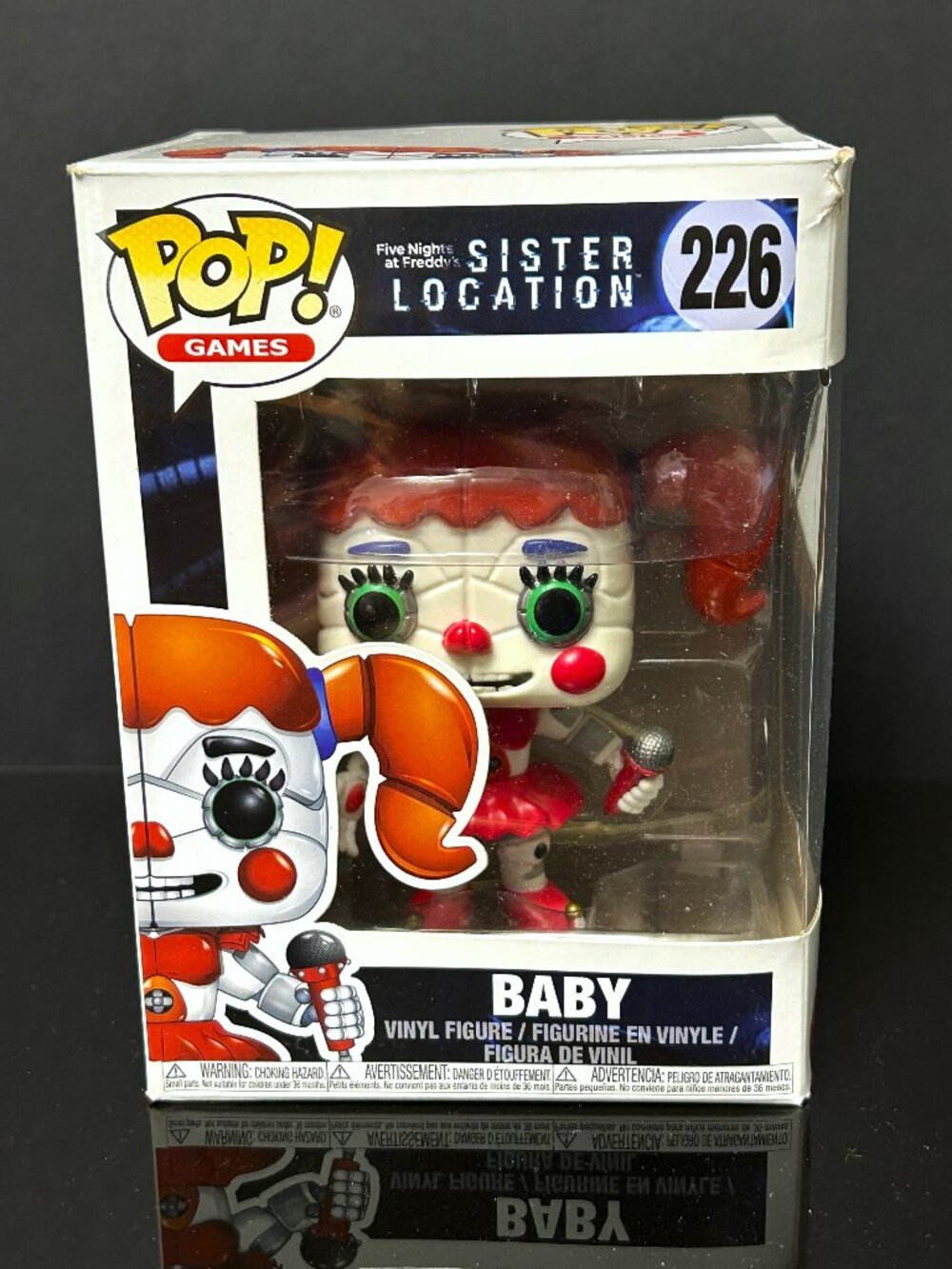 Funko Pop! Five Night's At Freddy's: Sister Location | Circus Baby #226